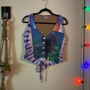Small/Medium, Animal Themed, Multicolor, Urban Renewal Vest